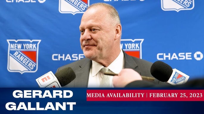 New York Rangers: Coach Gallant Postgame Media Availability