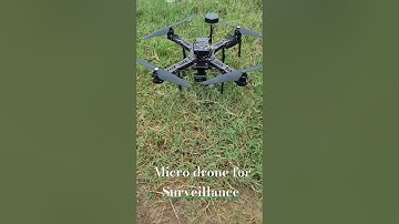 Micro Drone for Surveillance#drone #autonomousflight #microdrone #ardupilot #quadcopter #cameradrone