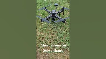 Micro Drone for Surveillance#drone #autonomousflight #microdrone #ardupilot #quadcopter #cameradrone