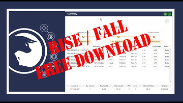 Binary bot : Rise/Fall V.3 // Super Bot (FREE DOWNLOAD)