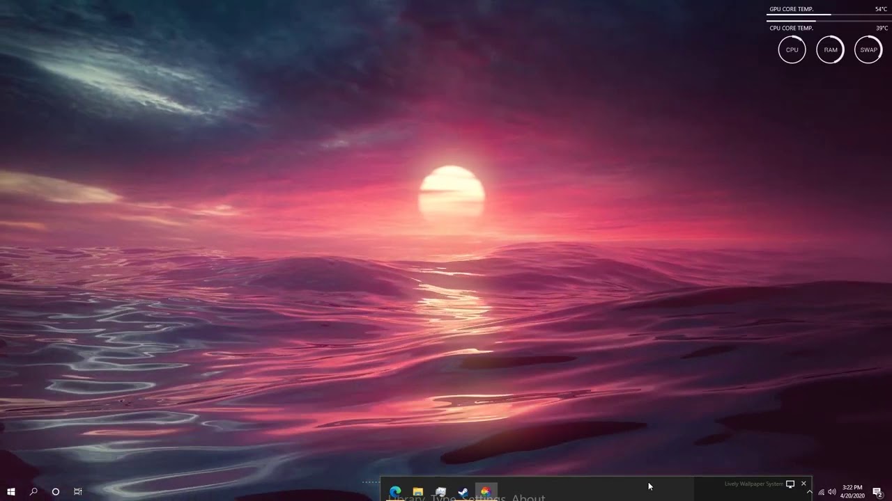 Steam Community Video How To Add Animated Wallpapers In Windows 10 Free 2020 Lively Wallpaper Review