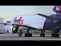FedEx DC-10 Close-up Arrival, Taxi, Parking at Toronto Pearson | N318FE