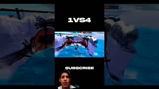 1vs4 challenge 😱😱😱l#trending #freefire #garenafreefire #shortvideo #sehar