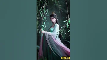 究竟是什麼顏色裙子 中國風 綠裙子 黃裙子 粉裙子 紅裙子 Ai動畫 國風遊戲 Chinoiserie Ai美人 