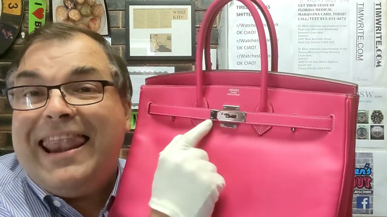 EVERYTHING HERMES - My Birkin 35 in Rose Tyrien Epsom Bi-Color