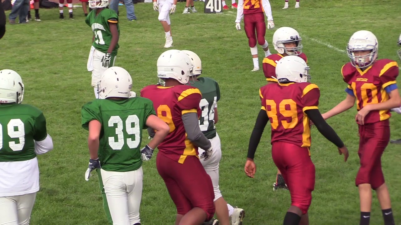 Lake Hazel Vs Heritage Full Football Game Middle School 9 19 17 YouTube