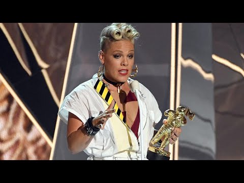 Pink Delivers Heartbreaking Yet Empowering Speech About Daughter Willow at VMAs -- Watch!