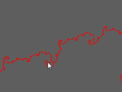 generalized koch curve in S^2 (type2)