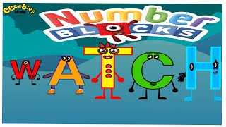 Numberblocks Intro Song But Watch Spelling Blocks , Numberwatch Alphabet Song , Numberblocks Abcs