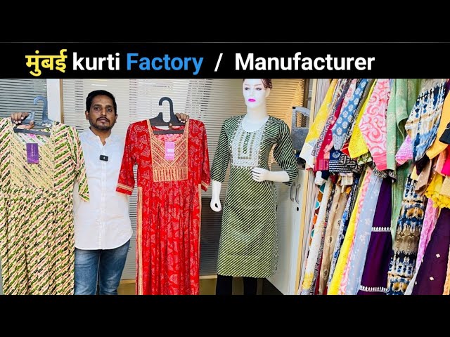 Amrut Collection in mumbai - exporter Georgette Kurtis, Stylish Crape kurti  maharashtra