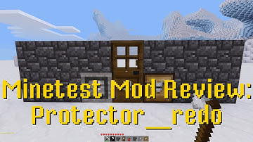 Minetest Mod Review: Protector_redo