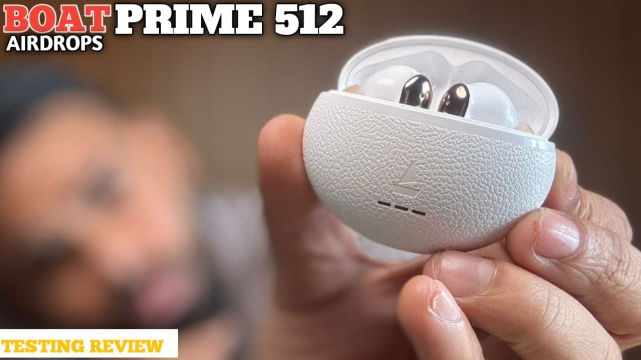 boAt Airdopes Prime 512 – Volume Swipe Control | 4 Mics AI-ENx | 50H Battery | Best TWS under 2000