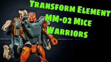 Transform Element MM-02 Mice Warriors (Legends Scale Rattrap)