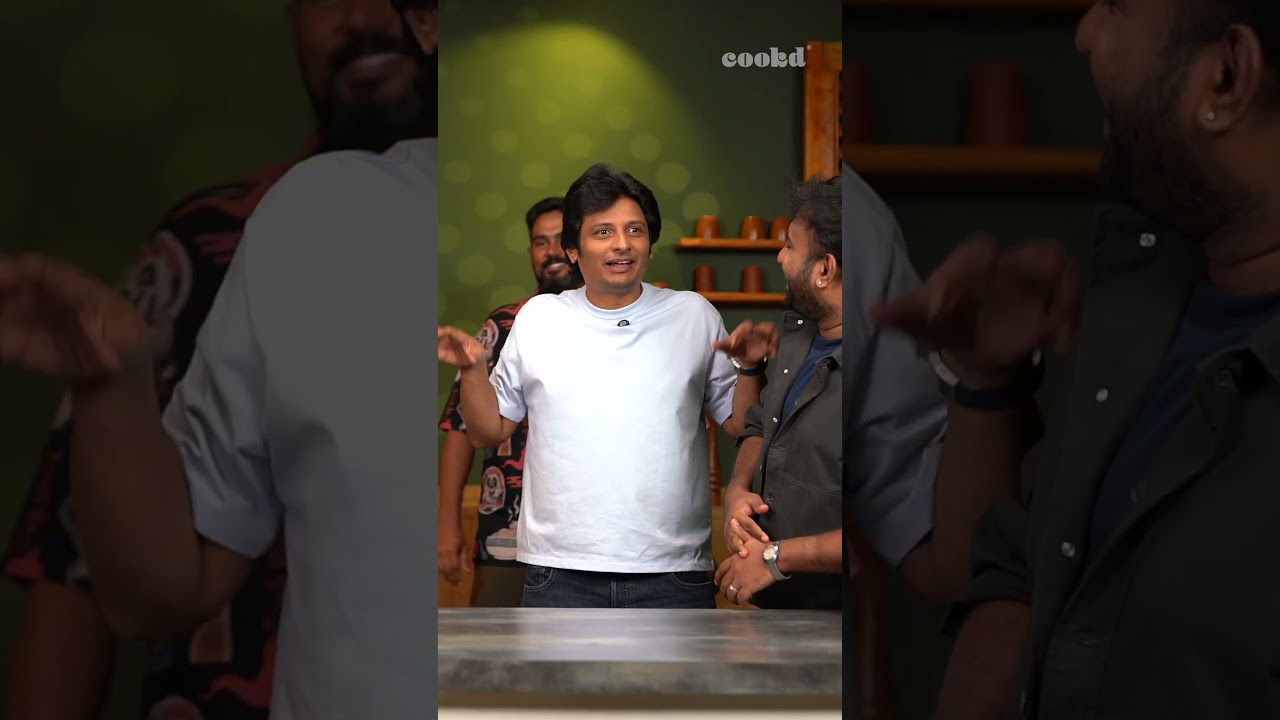 Jiiva in full fun mode 😄🔥 This is just a glimpse! 👉 Watch the full episode on Cookd