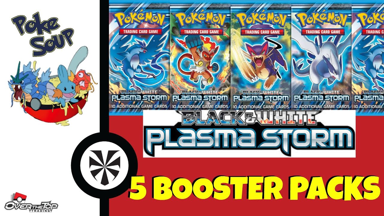 Plasma Storm Booster Packs Pokemon Card Opening Great Ultra Rares!