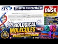 Biological Molecules part 1 | 1st Year Biology| Masterminds preparation for DNSK entry test (STS)