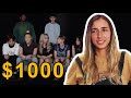High Schoolers Decide Who Gets $1000