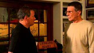 William Shatner and Leonard Nimoy MIND MELD 2001