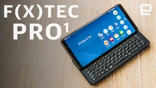 F(x)Tec Pro1 Hands-on: A full-keyboard flagship at MWC 2019