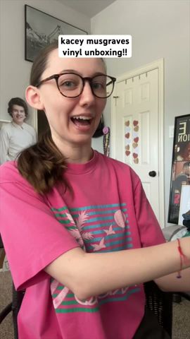 unboxing the *GOLD* VMP pageant material vinyl! #shorts #vinyl #unboxing #kaceymusgraves