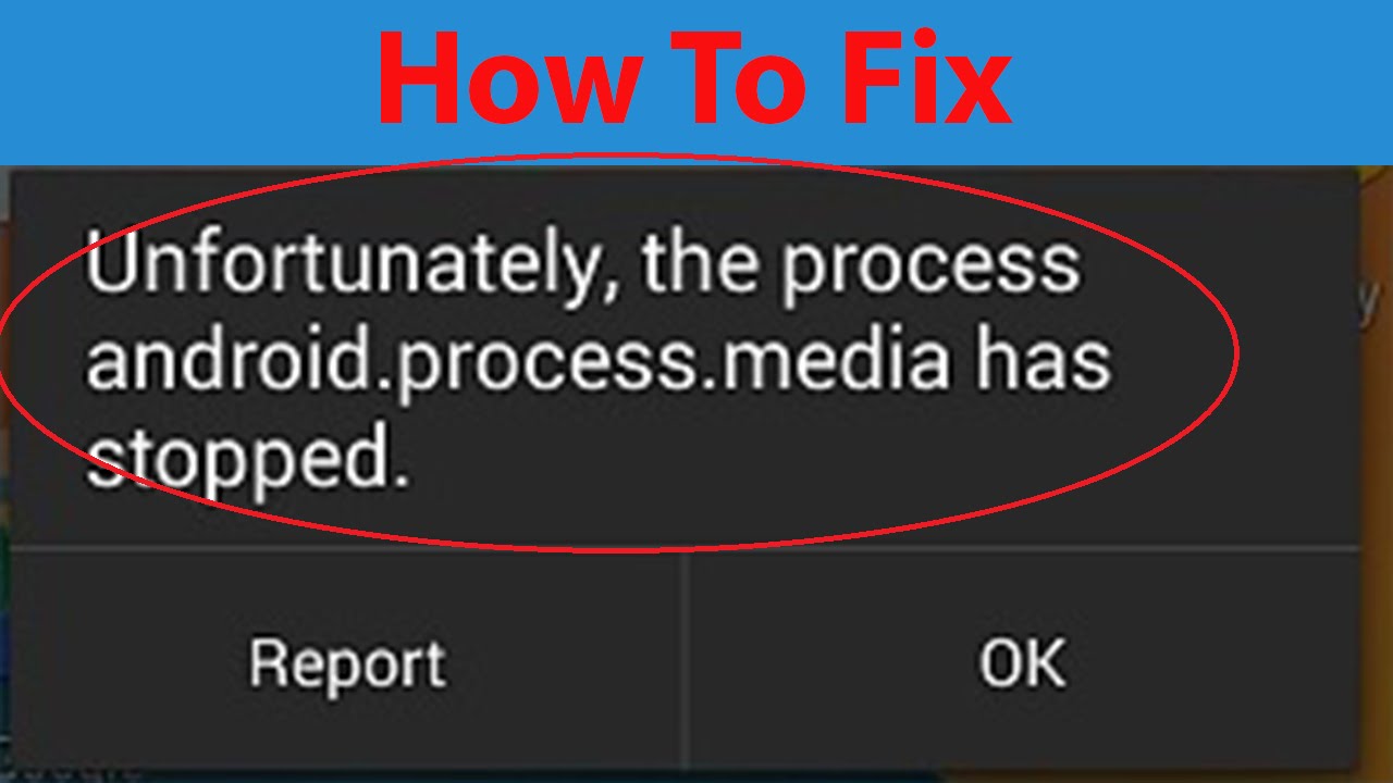 How To Fix Unfortunately The Process Android Process Media Has