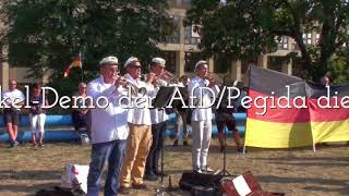 2018 08 17 Petersburger Posaunisten Auf Afd Demo.