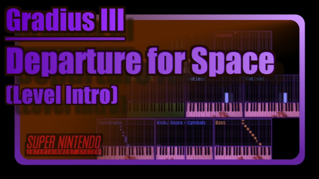 Watch Departure for Space (Gradius III, SNES) 🎹 Keyboard Cover on YouTube Watch Departure for Space (Gradius III, SNES) 🎹 Keyboard Cover on YouTube