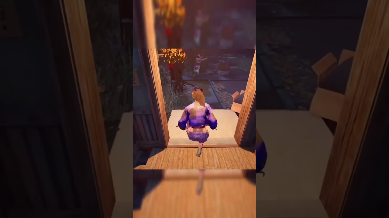 Как сделать так, чтобы убийцы падали в воздух #dbd #dbdcreator #dbdclipa