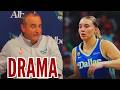 (WOW!!!) Dallas Wings Coach GOES OFF on Paige Bueckers Arike Ogunbowale and Team