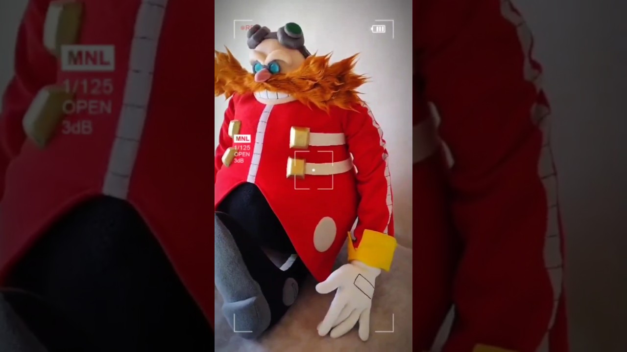 Doctor Eggman push toy😃  
