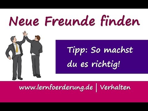 Video: Wie Finde Ich Einen Freund In Der Schule