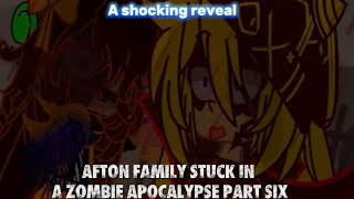 Afton Family Stuck In A Zombie Apocalypse EP 6: A shocking Reveal #gacha #gachaclub #gachalife #fyp 