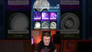 OPENING 5 *NEW* WHITE DROPS IN ROCKET LEAGUE!