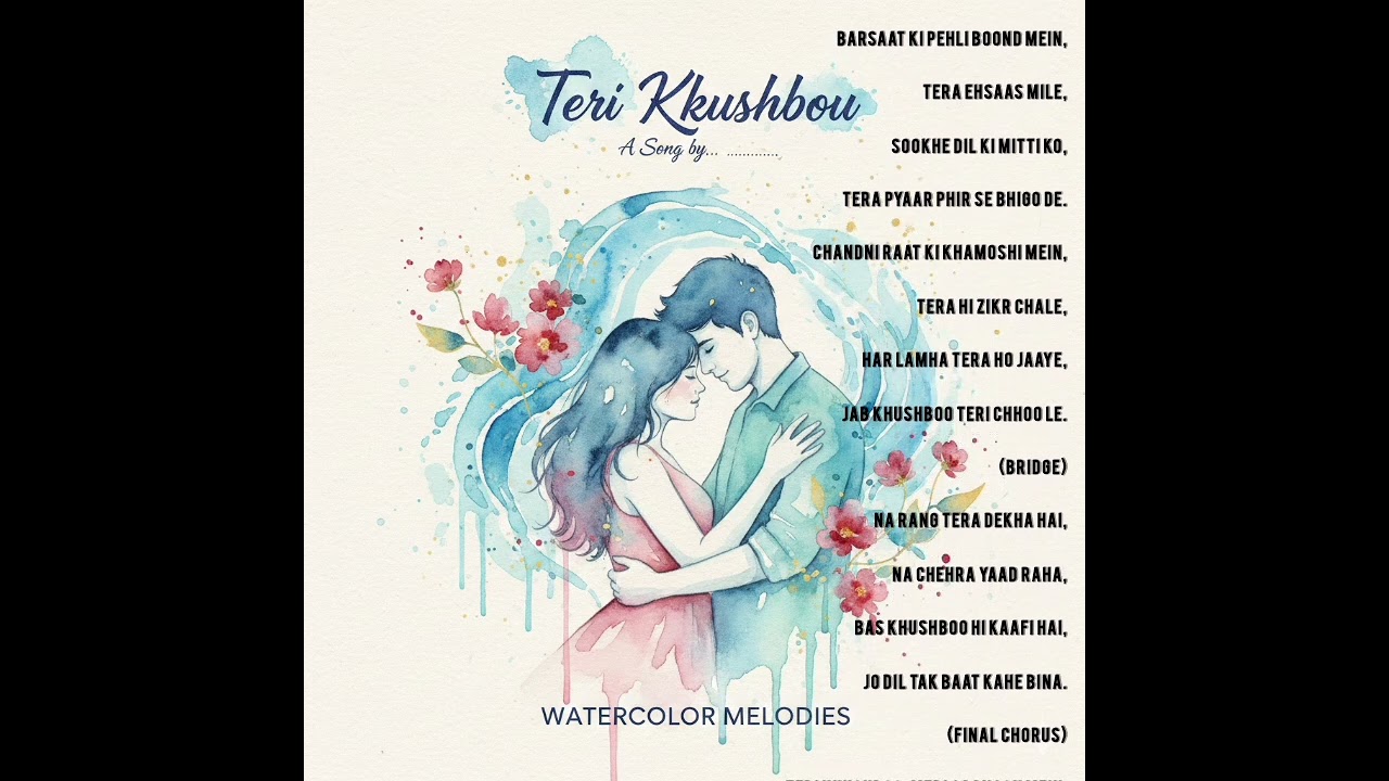 Teri khushboo|A soulful soft romantic vibe| official song lyrics videoAi Musical 🎧 presents