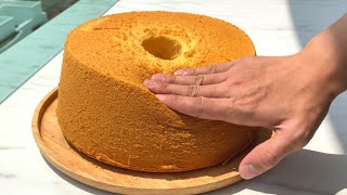 Orange Chiffon | 香橙戚风蛋糕 | Sponge Cake