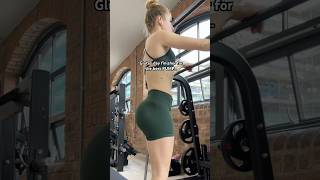 HOW I built this glute PUMP🍑 #bulk#glutes #gluteworkout #bulking #gymrat #gymgirlshorts #gymhacks