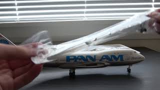 Skymarks Pan am Boeing 747100 1:200 Unboxing.