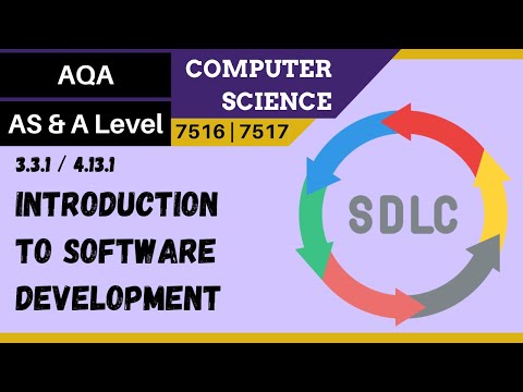 177. AQA A Level (7516-7517) SLR27 - 4.13.1 Introduction to software development