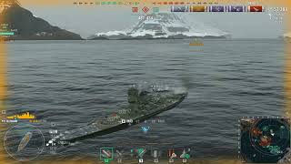 Японский линкор Iwami.Морской бой-13.Игра Мир кораблей