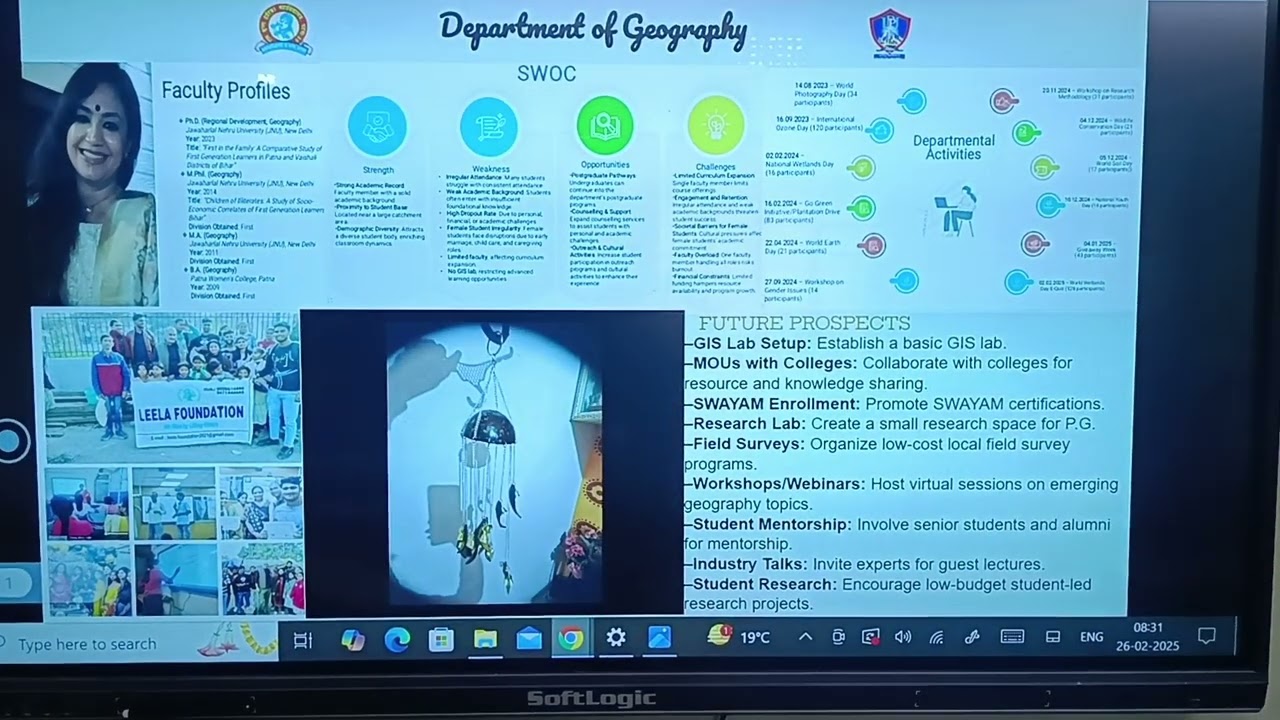 RAM KRISHNA DWARIKA COLLEGE DEPARTMENT OF GEOGRAPHY