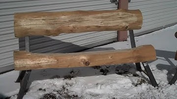 Made in America - Rocky Mountain Iron-Log Benches by Mitchell Dillman