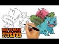 How to Draw Ivysaur | Pokemon