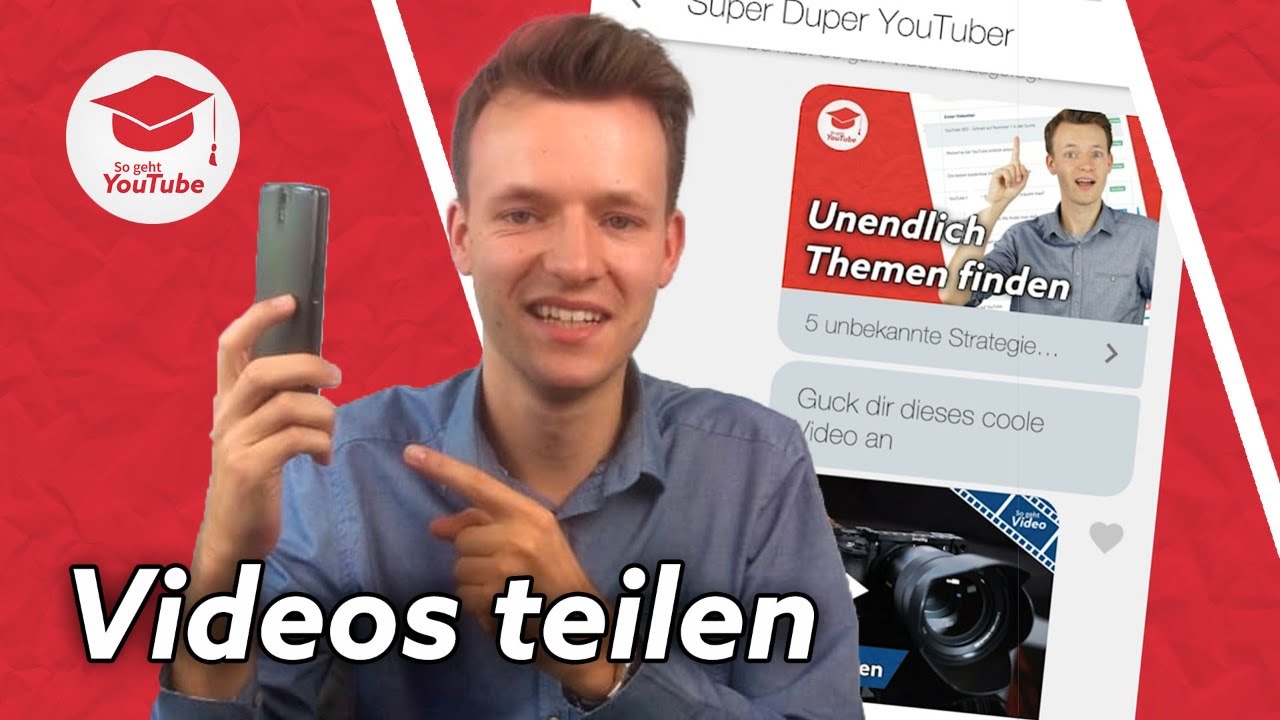 YouTube Videos teilen - Neues Feature von YouTube
