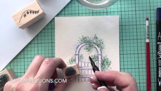 Ai Watercolor Mini Project – Wooden Gate