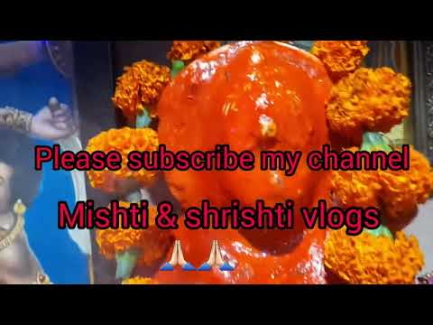 happy Navratri to all 🙏🏻and 😋बारिश में बनाएं पकोड़े ||mishti & shrishti vlogs || viralvlogs