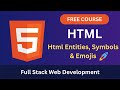 HTML Entities, Symbols &amp; Emojis Explained 🔥 | Learn Special Characters in HTML (Bangla Tutorial)