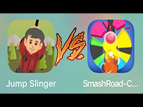 Jump Slinger vs Smash Road-Color Ball Run 3D - iPad Gameplay