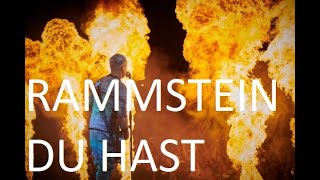 RAMMSTEIN:   "DU HAST"  LIVE     MINNEAPOLIS (PRO SHOT)