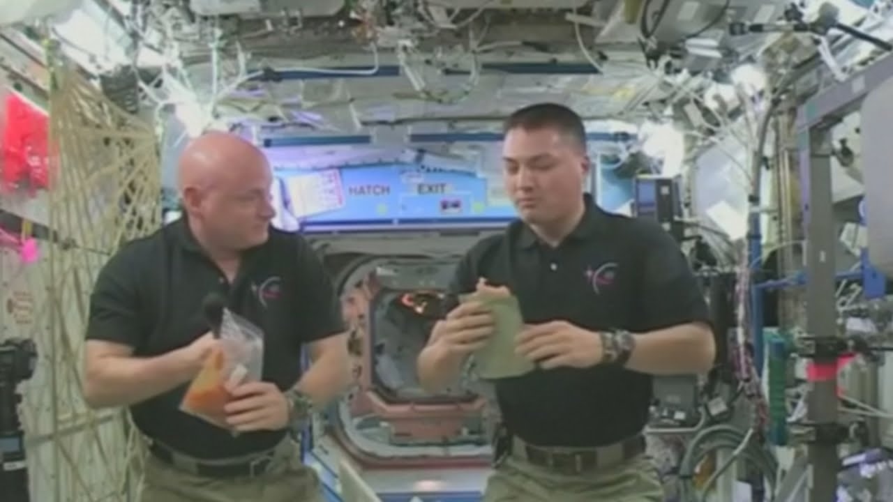 This Is How ISS Astronauts Celebrated Thanksgiving In Space