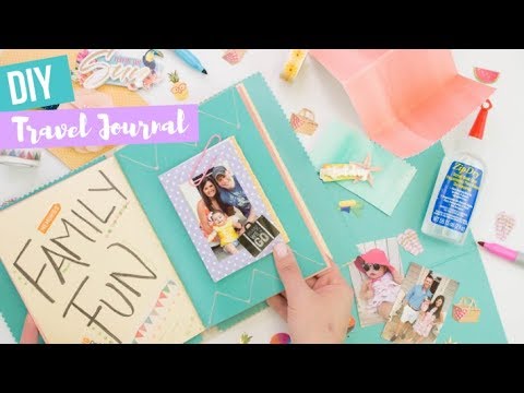 How to make a DIY Travel Journal? - Crafty Dutch Girl
